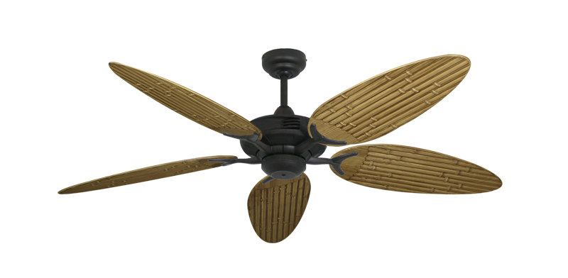 Coastal Air 52" Ceiling Fan Traditional Collection - Wet Rated Remote Adaptable - High Efficiency DC Motor