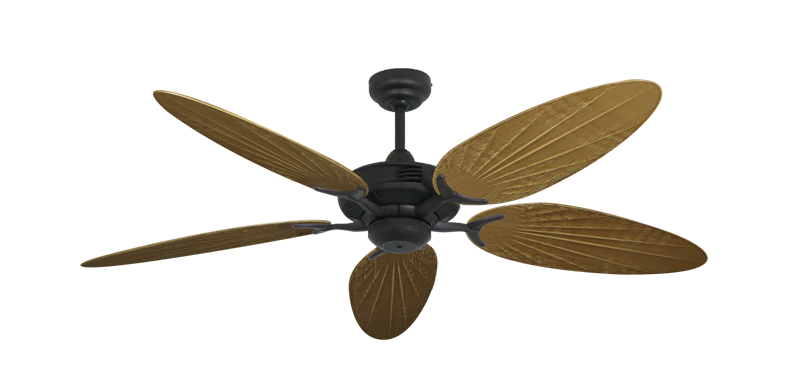 Coastal Air 52" Ceiling Fan Traditional Collection - Wet Rated Remote Adaptable - High Efficiency DC Motor