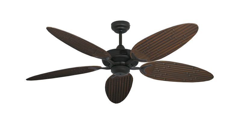 Coastal Air 52" Ceiling Fan Traditional Collection - Wet Rated Remote Adaptable - High Efficiency DC Motor