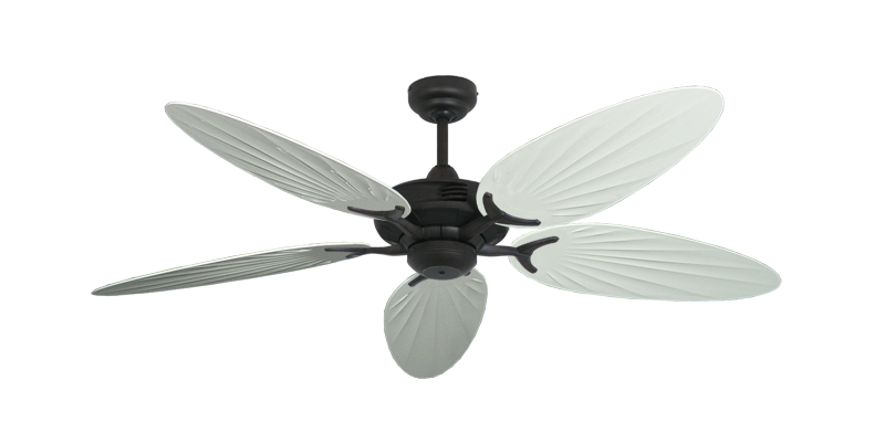 Coastal Air 52" Ceiling Fan Traditional Collection - Wet Rated Remote Adaptable - High Efficiency DC Motor