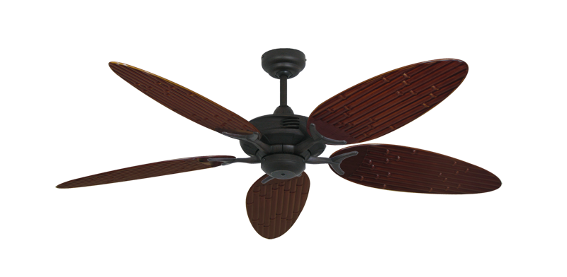 Coastal Air 52" Ceiling Fan Traditional Collection - Wet Rated Remote Adaptable - High Efficiency DC Motor