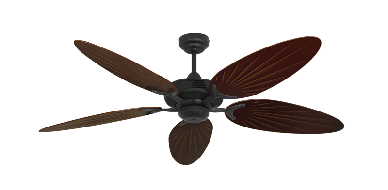 Coastal Air 52" Ceiling Fan Traditional Collection - Wet Rated Remote Adaptable - High Efficiency DC Motor