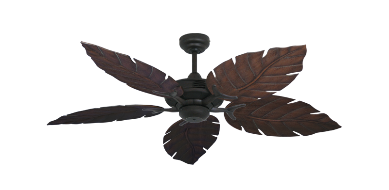 Coastal Air 52" Ceiling Fan Traditional Collection - Wet Rated Remote Adaptable - High Efficiency DC Motor