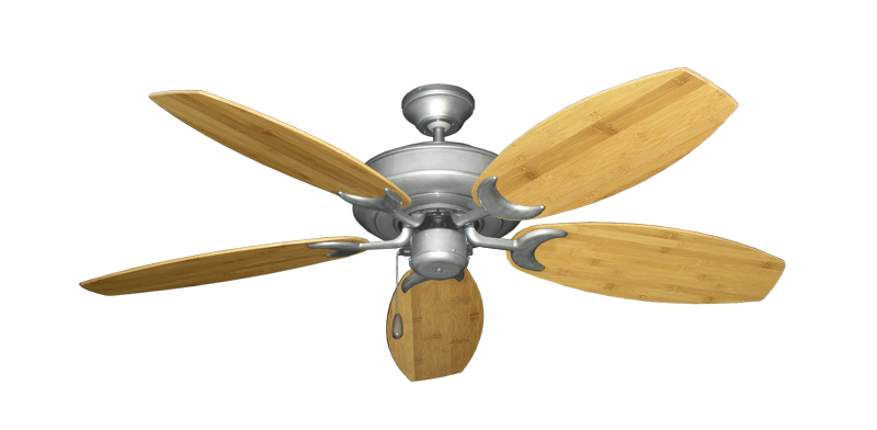 Raindance Nautical Blade Ceiling Fan - Wet Rated Outdoor w/ Stainless Steel Hardware