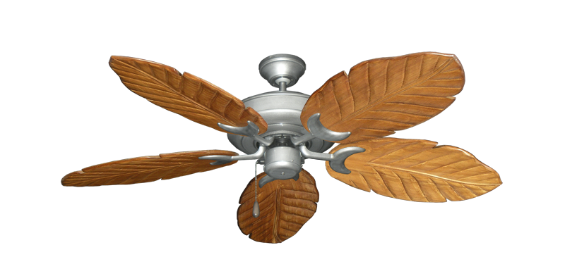 Raindance Nautical Blade Ceiling Fan - Wet Rated Outdoor w/ Stainless Steel Hardware