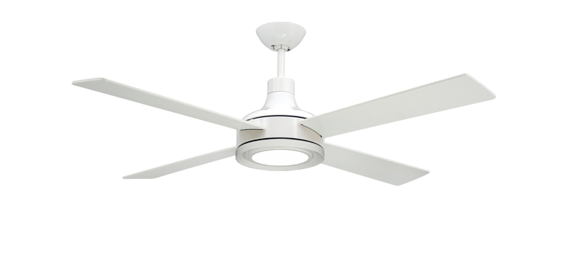 Quantum II 52" Ceiling Fan Modern Collection w/Remote - High Efficiency Motor