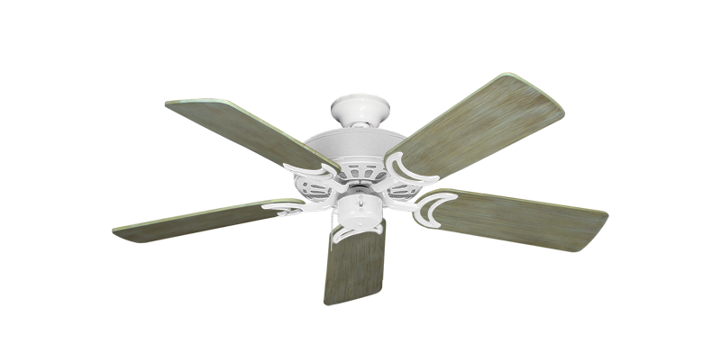 Dixie Belle 44" Ceiling Fan Traditional Collection - High Performance Motor Remote Adaptable