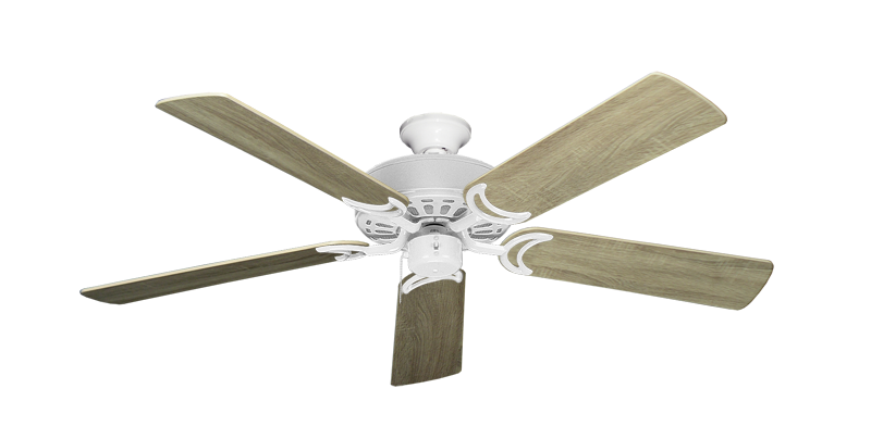 Dixie Belle 52" Ceiling Fan Traditional Collection - High Performance Motor Remote Adaptable