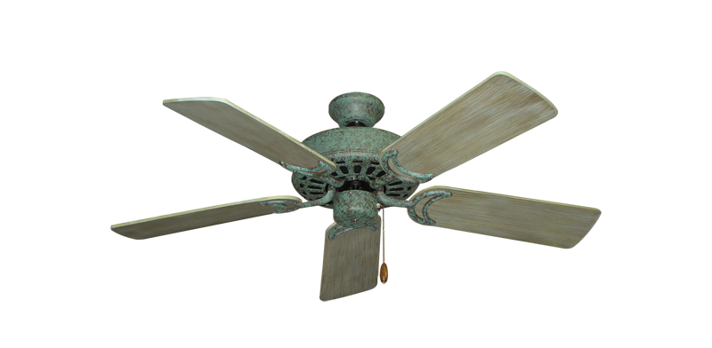 Dixie Belle 44" Ceiling Fan Traditional Collection - High Performance Motor Remote Adaptable