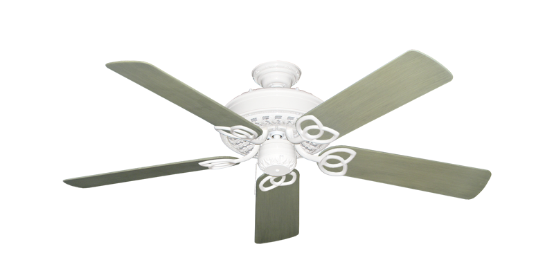 Renaissance 52" Ceiling Fan - Ornate Collection High Performance Motor Remote Adaptable