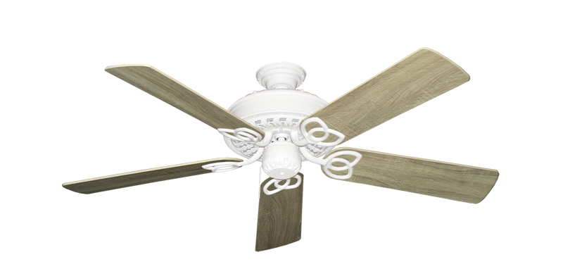 Renaissance 52" Ceiling Fan - Ornate Collection High Performance Motor Remote Adaptable