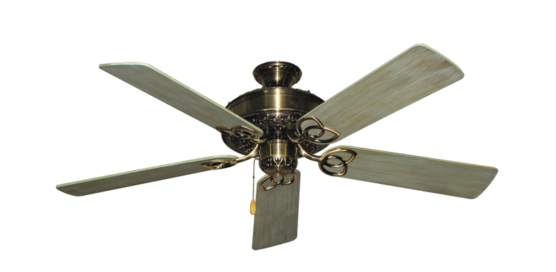 Renaissance 52" Ceiling Fan - Ornate Collection High Performance Motor Remote Adaptable