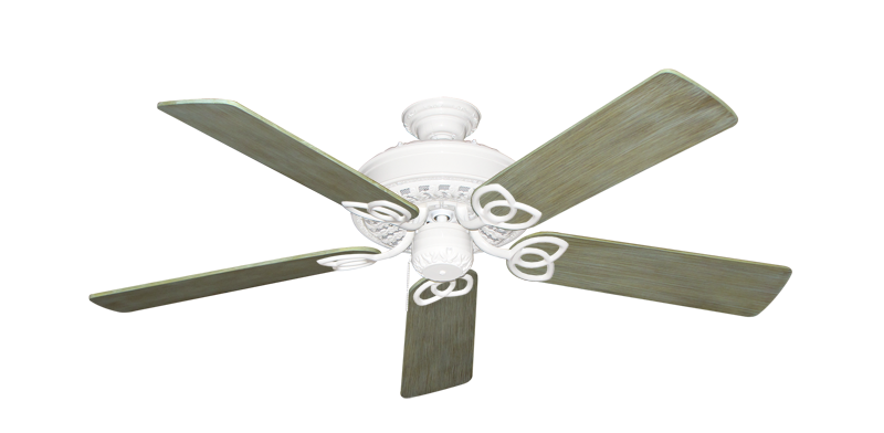 Renaissance 52" Ceiling Fan - Ornate Collection High Performance Motor Remote Adaptable