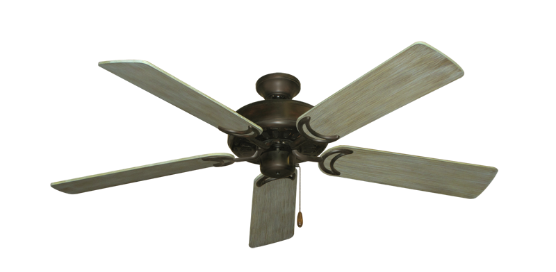 Dixie Belle 52" Ceiling Fan Traditional Collection - High Performance Motor Remote Adaptable