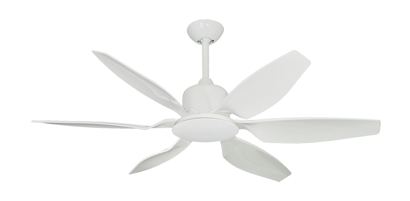 Titan II 52" Ceiling Fan Modern Collection Indoor / Outdoor 6 speed w/Remote - High Efficiency DC-Motor