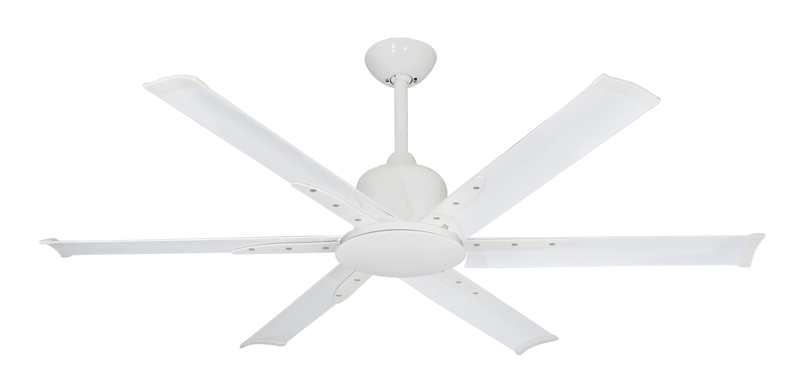 Titan II 52" Ceiling Fan Modern Collection Indoor / Outdoor 6 speed w/Remote - High Efficiency DC-Motor