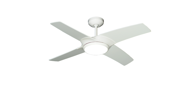 Starfire 42" Ceiling Fan w/Light Kit & Remote - High Efficiency DC Motor