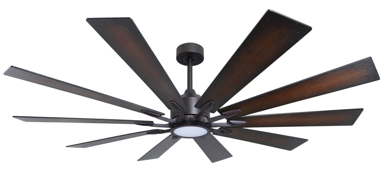 Fusion 66" Ceiling Fan Modern Collection Indoor / Outdoor - WiFi Enabled - High Efficiency DC Motor