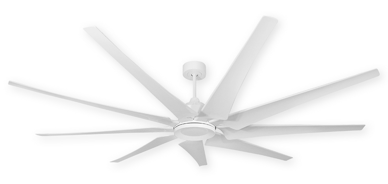 Liberator 72" Ceiling Fan Modern Collection Indoor / Outdoor - WiFi Enabled - High Efficiency DC Motor