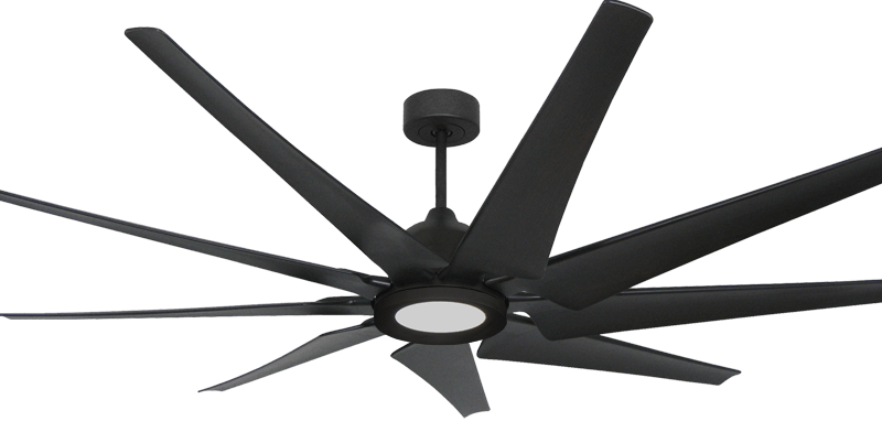 Liberator 72" Ceiling Fan Modern Collection Indoor / Outdoor - WiFi Enabled - High Efficiency DC Motor