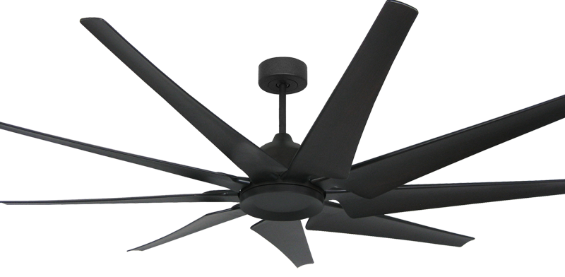 Liberator 72" Ceiling Fan Modern Collection Indoor / Outdoor - WiFi Enabled - High Efficiency DC Motor