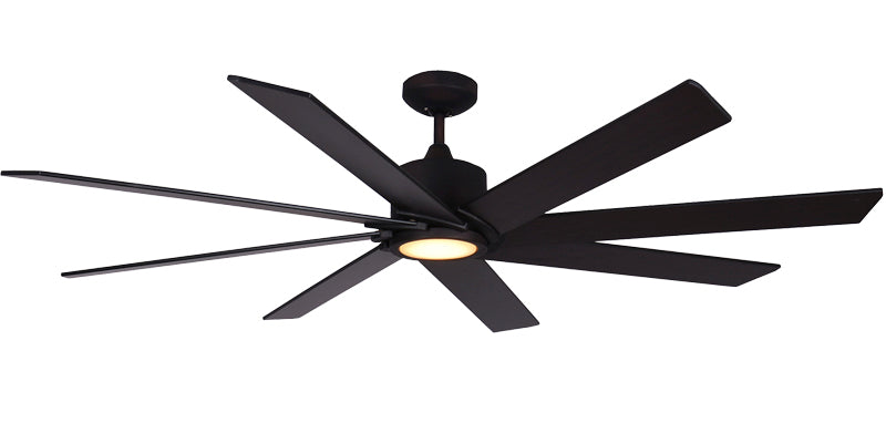 Northstar 60" Ceiling Fan Modern Collection w/Remote - High Efficiency DC Motor